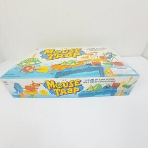 Mouse Trap Board Game 1999 Milton Bradley Hasbro Ages 6 & Up